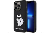 Mobil - Deksel og etui - Karl Lagerfeld KLHCP14L3DRKHNK iPhone 14 Pro 6.1" black/black hardcase Rubber Choupette 3D - 3666339122683