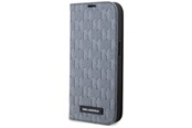 Mobil - Deksel og etui - Karl Lagerfeld KLBKP14SSAKLHPG iPhone 14 6.1" bookcase silver/silver Saffiano Monogram - 3666339122980