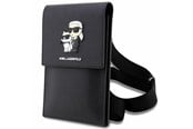 Veske/Hylster/Sekk til bærbar PC - Karl Lagerfeld Handbag KLWBSAKCPMK black/black Saffiano Karl & Choupette - 3666339123345