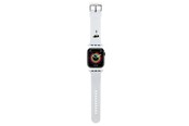 Smartklokke - Tilbehør - Karl Lagerfeld 3D Rubber Karl Head strap for Apple Watch 38/40/41mm - white - 3666339127398