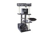Katt - NAYECO Cat Scratcher OLIMPO Grey 55 x 55 x 138 cm - 8427458008747