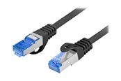 Nettverkskabel - Lanberg patch cable - 5 m - black RAL 9004 - Svart - PCF6A-10CC-0500-BK