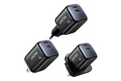 Mobil - Adaptere og ladere - Unitek Zeno power adapter - 2 x USB-C - 45 watt - P1129ABK01-EU