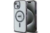Mobil - Deksel og etui - Karl Lagerfeld KLHMP15MHKHNOTK iPhone 15 Plus 6.7" transparent hardcase IML Karl`s Head MagSafe - 3666339161927