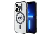 Mobil - Deksel og etui - Karl Lagerfeld KLHMP15XHCHNOTK iPhone 15 Pro Max 6.7" transparent hardcase IML Choupette`s Head MagSafe - 3666339162061