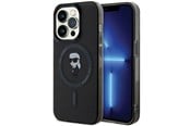 Mobil - Deksel og etui - Karl Lagerfeld IML Ikonik MagSafe case for iPhone 15 Pro - black - 3666339162177