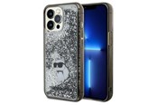 Mobil - Deksel og etui - Karl Lagerfeld Liquid Glitter Choupette case for iPhone 13 Pro Max - transparent - 3666339164140