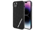 Mobil - Deksel og etui - Karl Lagerfeld 3D Rubber Multi Logo case for iPhone 15 Plus - black - 3666339164324