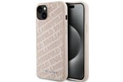 Mobil - Deksel og etui - Karl Lagerfeld Quilted K Pattern case for iPhone 15 Plus / 14 Plus - pink - 3666339165161