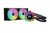 Prosessor-kjøler - be quiet! LIGHT LOOP IO LCD 240 - CPU Vannkjøling - Max 36 dBA - BW034