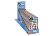 Kreative leker - Clementoni Crazy Chic Press & Go Nails - Rainbow - 18907