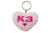 Leketøy - Studio 100 K3 Keychain Plush Heart - MEK3B2001550