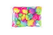 Leketøy - LG-Imports Fluffy Keychain Rainbow Ball 12 pcs. - 9848