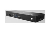Dokkingstasjon - I-Tec - docking station - USB-C / USB4 / Thunderbolt 3 / Thunderbolt 4 / Thunderbolt 5 - 2 x HDMI Thunderbolt 4 - 1GbE 2.5GbE - TB4TRIPLEDOCKPDIT
