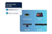 Videokonferanse - AudioCodes Room Experience (RX) Suite RXV200-B50 - Bundle - video conferencing kit - RXV200-B50