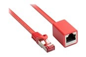 Nettverkskabel - Alcasa electronik Good Connections RNS patch extension cable - 50 cm - red - Rød - 8063VR-005R