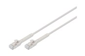 Nettverkskabel - DIGITUS patch cable - 30 cm - grey - Grå - DK-1632-A-003B-10