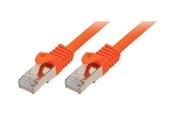 Nettverkskabel - SCONN Shiverpeaks BASIC-S patch cable - 20 m - orange - Oransje - BS75526-O