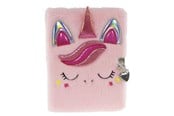 Blokker & Notisbøker - Tinka PLUSH DIARY UNICORN PINK - 8-802102B
