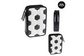 Skoleutstyr - Tinka DOUBLE PENCIL CASE FOOTBALL - 8-804219