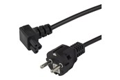 Strømkabel (intern) - Deltaco - power cable - power CEE 7/7 to IEC 60320 C5 - 1 m - DEL-121-1