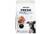 Hund - John Dog Fresh Junior Small breeds Veal with rabbit - dry dog food - 3kg - 5903769014514