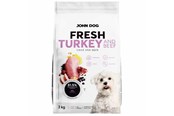 Hund - John Dog Fresh Turkey and beef - dry dog food - 3kg - 5903769014491