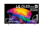 Flatskjerm-TV - LG 42" Flatskjerm-TV OLED 4K Dolby Vision OLED42C61LA C6 Series evo AI - OLED42C61LA.AEU
