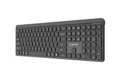 Tastatur - Gembird - keyboard - dual-mode pro-business slim full size - QWERTY - US - black Input Device - Tastatur - Engelsk (USA) - Svart - KB-WPS-03