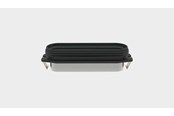 Dreneringsprodukter - Unidrain Riser piece 35.7 mm for line drain, Gray - 1831.0035