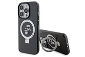 Mobil - Deksel og etui - Karl Lagerfeld KLHMP13LHMRSKCK iPhone 13 Pro 6.1" black/black hardcase Ring Stand Karl&Choupette MagSafe - 3666339169053