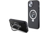 Mobil - Deksel og etui - Karl Lagerfeld KLHMP15SHMRSKCK iPhone 15 6.1" black/black hardcase Ring Stand Karl&Choupette MagSafe - 3666339169114