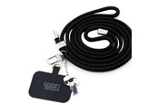 Mobil - Andre tilbehør - Karl Lagerfeld KLUCNMSCKIK Universal CBDY Cord case - black - 3666339170431