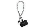 Mobil - Andre tilbehør - Karl Lagerfeld KLUCHCSKPK Universal Universal Hand Strap Choupette case - silver - 3666339170455
