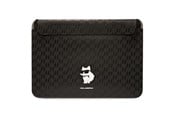 Veske/Hylster/Sekk til bærbar PC - Karl Lagerfeld Saffiano Monogram Choupette case for a 16" laptop - black - 3666339170578
