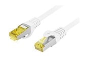 Nettverkskabel - Lanberg patch cable - 50 cm - white - Hvit - PCF6A-10CU-0050-W
