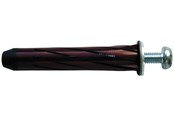 Skruer & Spiker - Expandet rosett panhode, 65mm - borediameter 10mm - 25 stk. pakke. - 410160EX