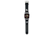 Smartklokke - Tilbehør - Karl Lagerfeld 3D Rubber Karl&Choupette Heads strap for Apple Watch 38/40/41mm - black - 3666339190071