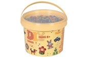 Kreative leker - Hama Midi Transparent Ironing Beads in Bucket 10.000 pcs. - 180-54