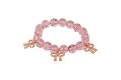 Kreative leker - Great Pretenders Precious Bows Bead Bracelet Pink - 84122