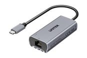Nettverksadapter - Unitek - network adapter - USB-C - 5 Gigabit Ethernet - U1343AGY01