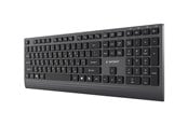 Tastatur - Gembird Slim wired multimedia keyboard - Tastatur - Cyrillic - Svart - KB-MCH-06-CYRL