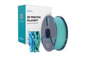 Filament/Resin - 3D-skriver - Sunlu PLA+ Silk Dual Color Filament (blue-green) - PLA+ Silk DC Blu G