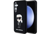 Mobil - Deksel og etui - Karl Lagerfeld Silicone Ikonik case for Samsung Galaxy S24 - black - 3666339242299