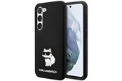 Mobil - Deksel og etui - Karl Lagerfeld Silicone Choupette case for Samsung Galaxy S24 - black - 3666339242329