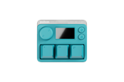 Tastatur - Pulsar [LAB] XPAD Mini - Turquoise - Gamingtastatur - Uten numpad - Universal - Blå - PLXPM103