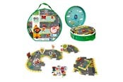 Puslespill - Barbo Classic Floor Suitcase Puzzle - Big Road - 5846