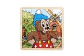 Puslespill - Rasmus Klump - Framed Wooden Puzzle - 7495