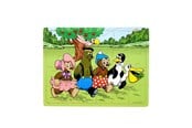 Brettspill & Puslespill - Rasmus Klump - Framed Wooden Puzzle - Friends - 7493