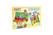 Brettspill & Puslespill - Pippi Langstrømpe Pippi - 2 Puzzles - 8624